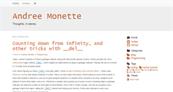 Desktop Screenshot of acmonette.com